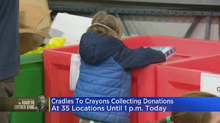 Cradles to Crayons Collecting Donations Of Children's Items Monday