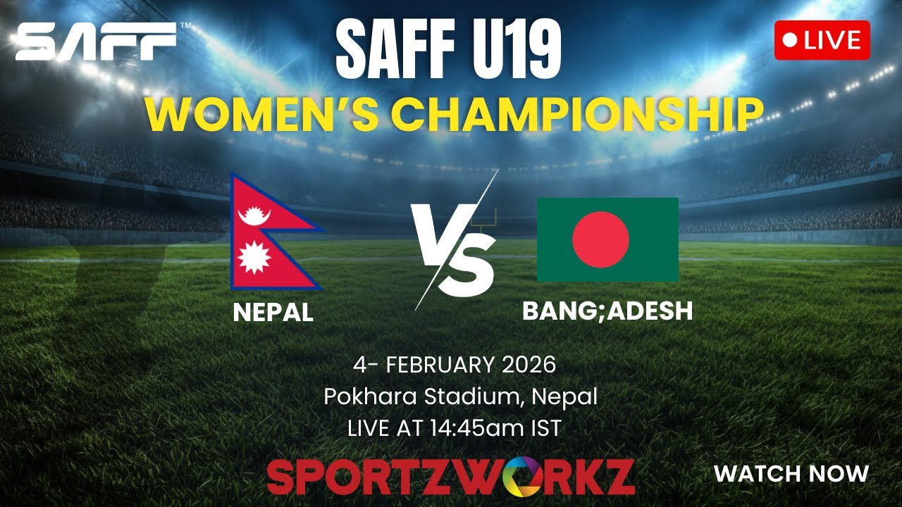 LIVE | Nepal vs Bangladesh | SAFF U-19 Women’s Championship | Pokhara, Nepal