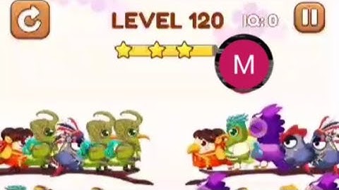 #bird sort 2 Color puzzle level 120 #birdsort #colour #gaming #viral #trending #shorts #solution