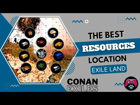 The Most Efficient Places For Resources | Conan Exiles Farming Guide | Farming Tips