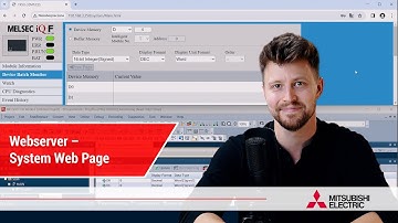 Webserver - System Web Page | Mitsubishi Electric