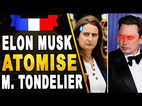 🇫🇷ELON MUSK DESTROYS MARINE TONDELIER AS FRANCE THREATENS TO BAN X BY 2027