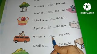 Uses of In, On and Under for kids | Learning English for Kids | Prepositions in English grammar