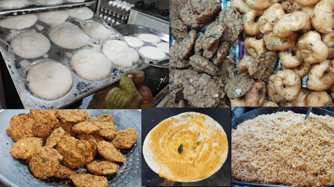 Young Boys Selling Idli - Egg Rice - Omelet - Vada | Yashwantpura Govardhan Theatre Near Food Stall