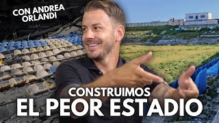 CONSTRUIMOS EL PEOR ESTADIO DE INGLATERRA CON ANDREA ORLANDI