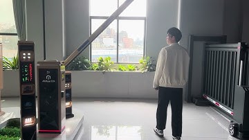 Radar sensor for boom barrier gate