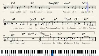 Fly Me To The Moon  [lead sheet - Eb]