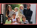 Brad Pitt y Angelina Jolie se reúnen para cumplir el deseo de su familia