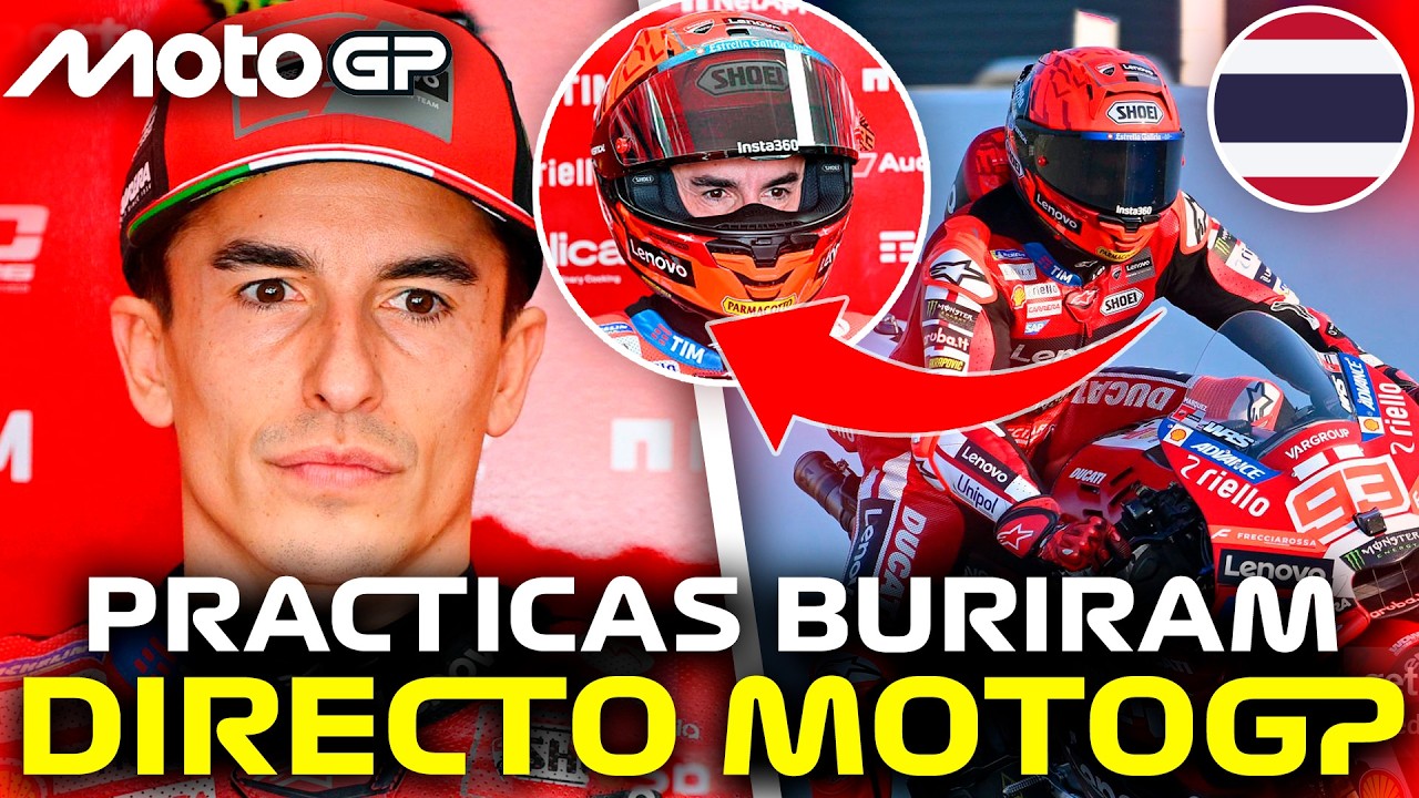 🔴 MOTOGP PRETEMPORADA FP2 Y SPRINT BURIRAM 2026 | #ThaiGP #BuriramGP