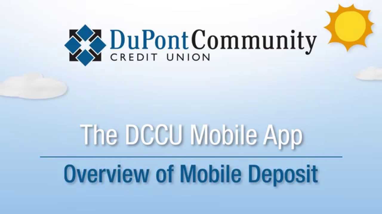 Mobile Deposit Tutorial