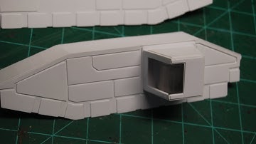 Baneblade Tank - Scratch Build - Sides Part 1