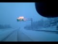 slipping and sliding in the snow on 64 west images