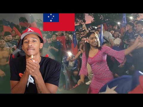 Samoans be LIT!! AMERICAN REACTS TO TOA SAMOA PARADE!