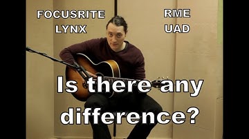 Audio Interfaces Blind Test: UAD Apollo VS Focusrite VS RME Babyface VS Lynx Aurora [NO TALKING]