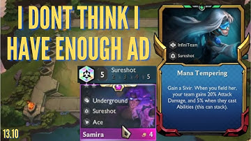 Samira just keeps stacking infinite ad with combo | tft set 8.5 ranked |