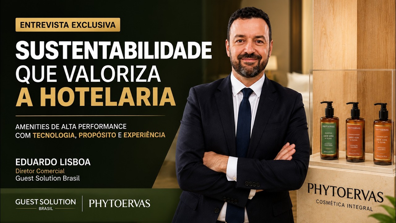 Eduardo Lisboa: Sustentabilidade, Inovação e Soluções para a Hotelaria