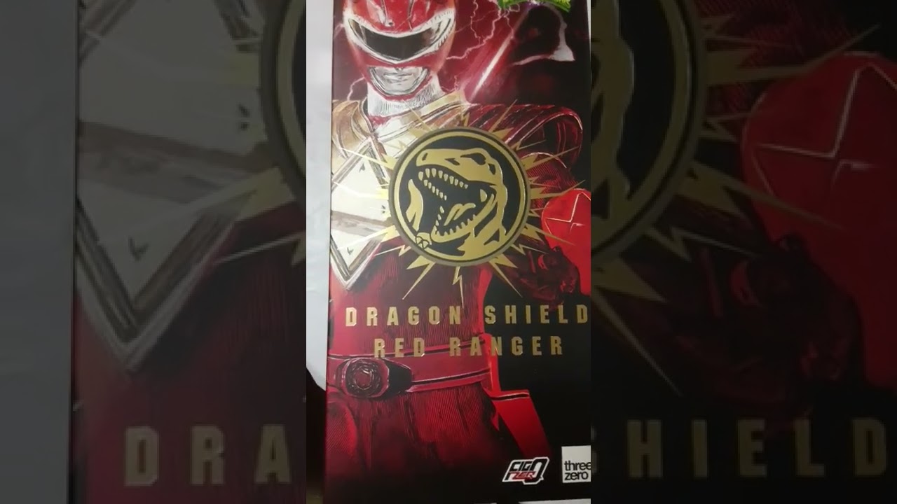 three zero red ranger with dragon shield will be up soon