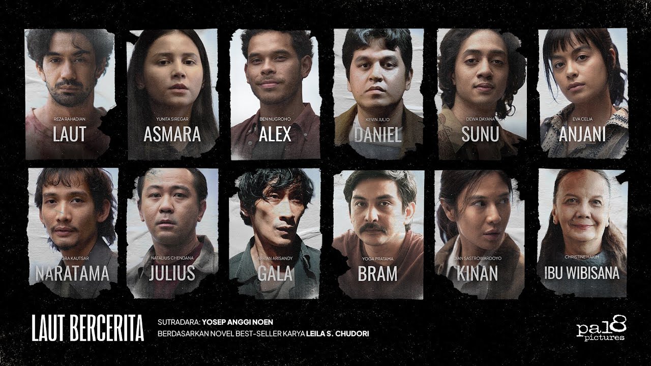 Cast & Crew LAUT BERCERITA Konferensi Pers