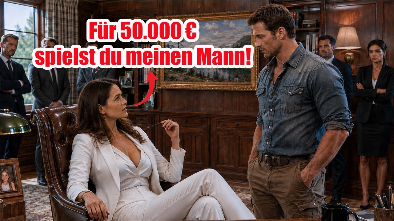 Ich sollte 50.000 Euro bekommen, um vier Tage lang den Ehemann einer Frau zu spielen, die ich nie zuvor gesehen hatte. Alles lief nach Plan, bis der Aufsichtsrat anfing, Fragen zu stellen, und ich...