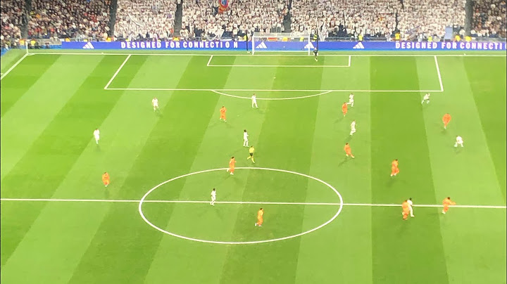 Estoy en el Santiago Bernabéu
