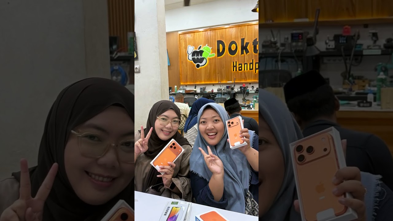 sold out 2 unit iphone 17 promax dan 17 pro free bonus lengkap 