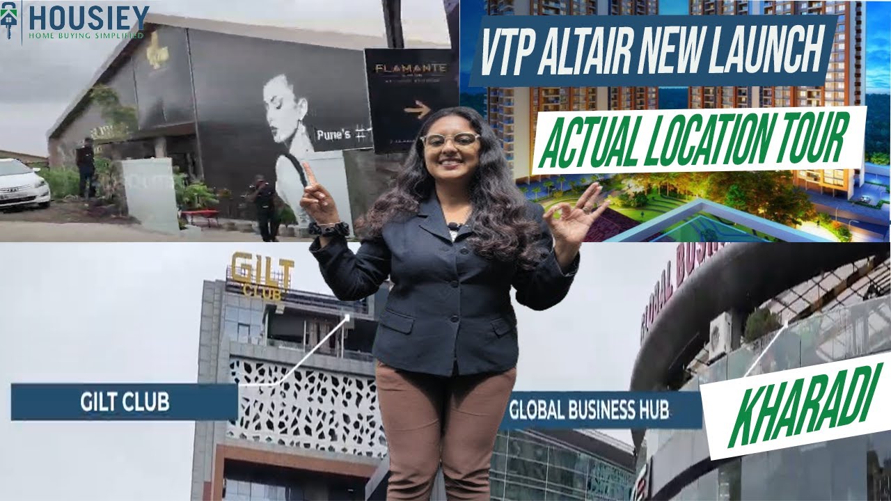 VTP Altair Phase 3 Kharadi | Actual Location Tour | VTP Realty Kharadi Pune