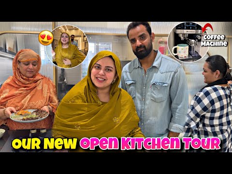 Finally My New Dream Kitchen Tour ✨😍  | Open kitchen Ammi aur Sasu maa ko pasand aaya ♥️ 