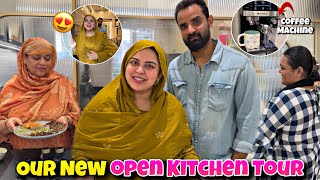 Finally My New Dream Kitchen Tour ✨😍  | Open kitchen Ammi aur Sasu maa ko pasand aaya ♥️ 