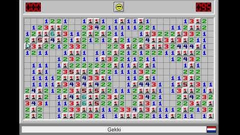 Minesweeper: Expert in 94,95 by Gekki (Arbiter)