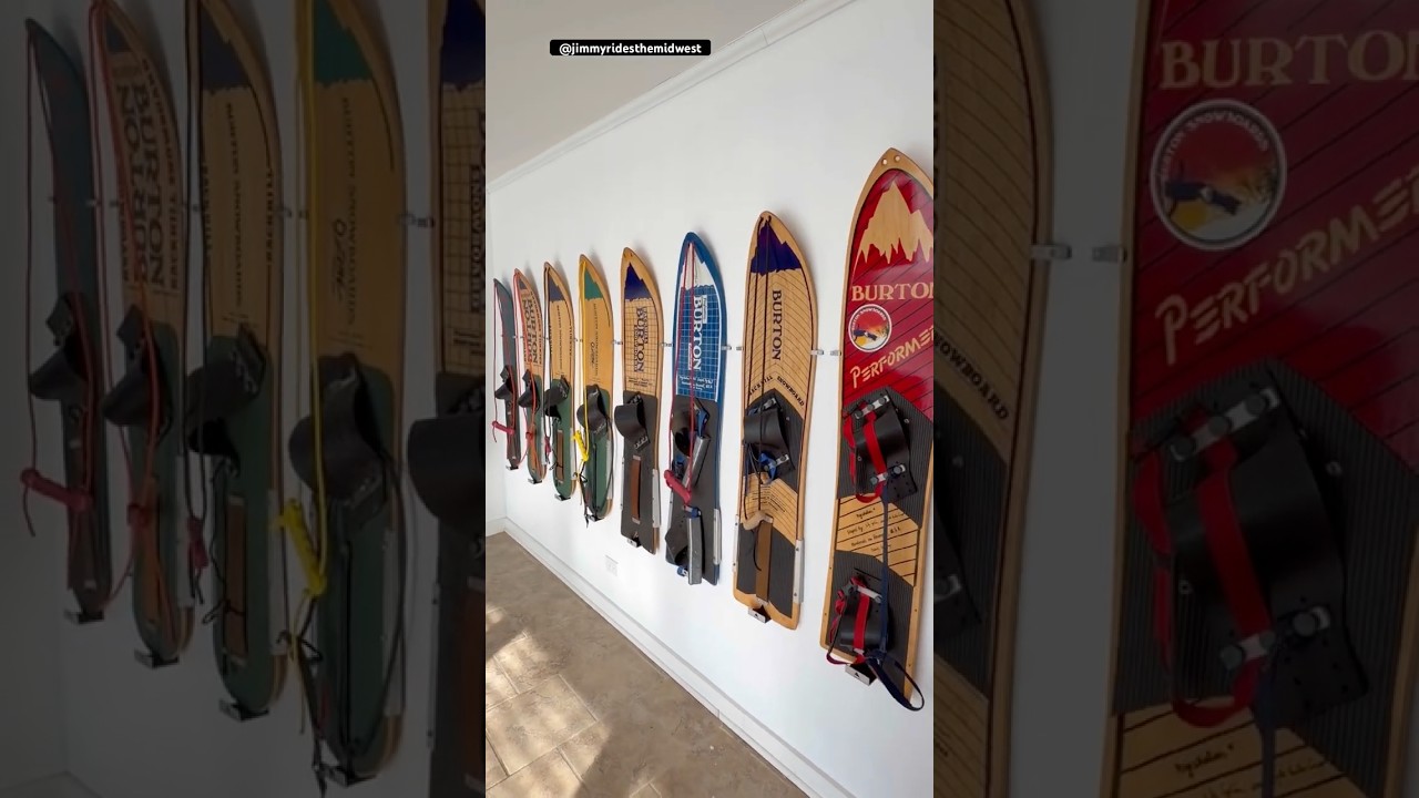 Old Vintage Burton Snowboard Collection - YouTube
