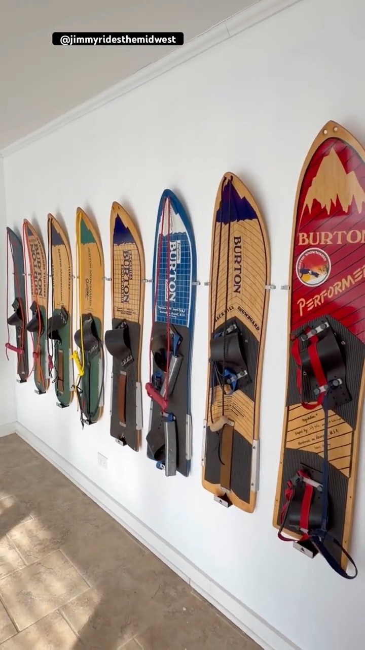 Old Vintage Burton Snowboard Collection - YouTube