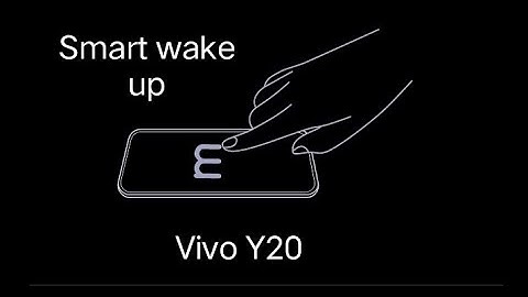 Vivo Y20 hidden features (smart wake up feature)😎📱