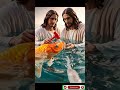 Jesus Rescues the Squid — Divine Calm Over Fea #shortvideo #god #jesus #love