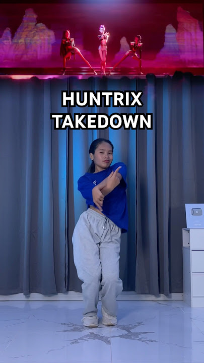 HUNTRIX - Takedown Dance Cover Side by Side| Kpop Demon Hunters #huntrix #kpopdemonhunters #takedown