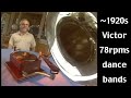 Name the unknown victor 78rpms  1920s early jazz bands  saxophone in ren rondeau interview 2001