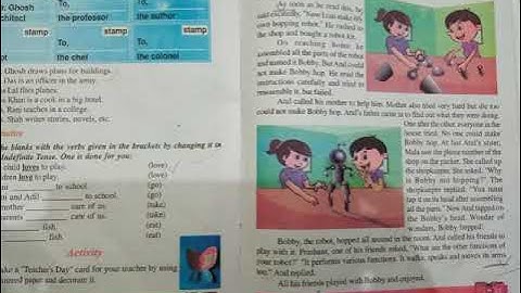 class 5 RAINBOW lesson 8# BOBBY THE ROBOT#