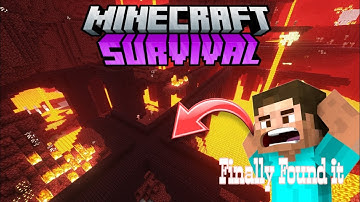 Finally Nether Fortress!!!!!! Minecraft Survival Episode 5 Part.2 Minecraft Survival Hindi Gameplay