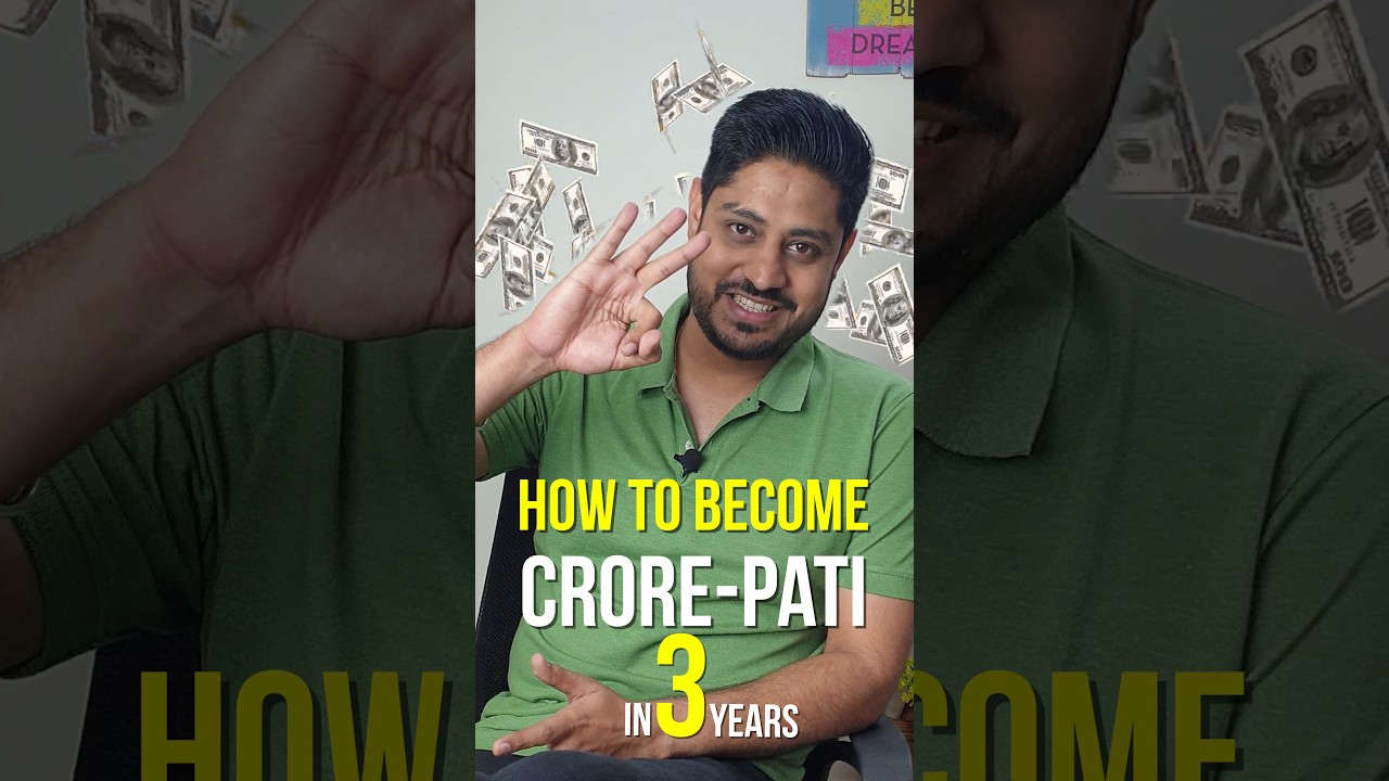 Become crorepati in just 3 YEARS ?? 🤯🔥#youtubeshorts #earnmoneyonline