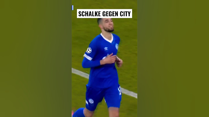 Als Schalke fast Manchester City geschlagen hat 😱 #schalke #football #viral #footballgoals #s04
