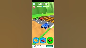 3D Games #Shape Shifting  #3D Gameplay All Levels (Android iOS) 156#Shorts