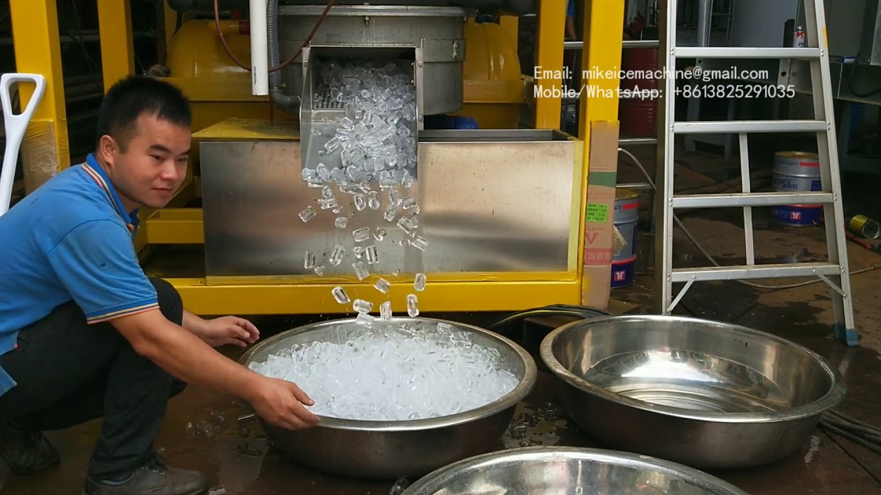 ‫آلة صنع الثلج الرخيص ، آلة صناعة الثلج من الصين‬‎ - YouTube