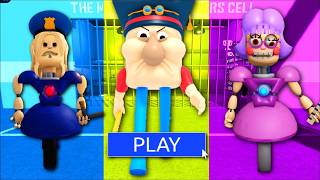 POLICE GIRL Vs EPIC SCHOOL ESCAPE Vs ANIT RON? Roblox (Obby) Full Gameplay Escape All Bosses