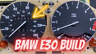 Interior Fix on my BMW E30 Build: Wipers, Seat & Odometer