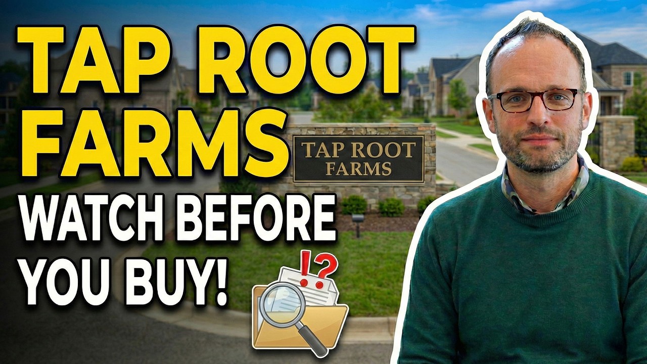 Before You Buy in Tap Root Farms… Watch This (DR Horton Asheville)