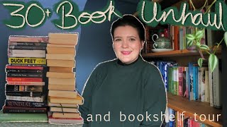 End of the Year Book Unhaul and a Quick Bookshelf Tour