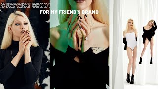 Model Surprises Best Friend With A Photoshoot For Her Brand L Photoshoot BTS Model Surprises Best Friend With A Photoshoot For Her Brand L Photoshoot BTS