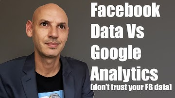 Why does your Facebook advertising data not match up with your Google Analytics data?