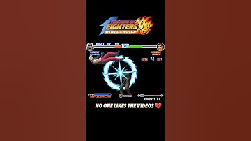 No One Likes The Videos 😔💔 #shorts #youtube #kof98 #kof #kof98eck #kingoffighters #ytshorts #short