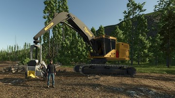 FS25 Testing out FDR Logging 8.0 update on (Farming Simulator 25)