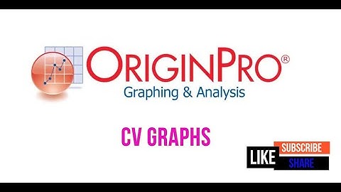 How to plot CV Graph?